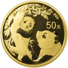 Náhled - Panda 3g Au - Investiční zlatá mince