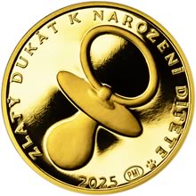 2025 Dukát k narození dítěte