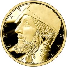 2026 - Proof - Svatováclavské dukáty - 2 dukát Au