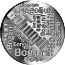 Česká jména - Bohumil - velká stříbrná medaile 1 Oz