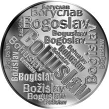 Česká jména - Bohuslav - velká stříbrná medaile 1 Oz