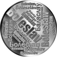 Česká jména - Boleslav - velká stříbrná medaile 1 Oz