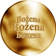 Česká jména - Božena - zlatá medaile