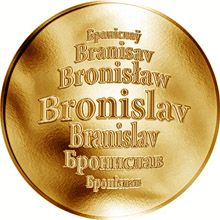 Česká jména - Bronislav - zlatá medaile