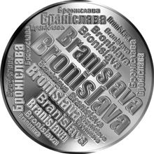 Česká jména - Bronislava - velká stříbrná medaile 1 Oz