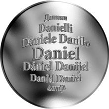 Česká jména - Daniel - velká stříbrná medaile 1 Oz