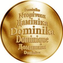 Česká jména - Dominika - zlatá medaile