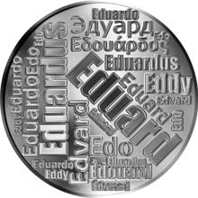 Česká jména - Eduard - velká stříbrná medaile 1 Oz