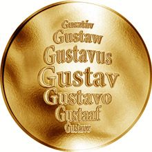Česká jména - Gustav - zlatá medaile