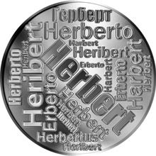 Česká jména - Herbert - velká stříbrná medaile 1 Oz