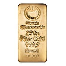 Otevřete Münze Österreich 250 gramů - Investiční zlatý slitek