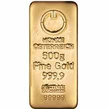 Otevřete Münze Österreich 500 gramů - Investiční zlatý slitek