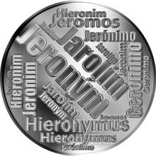Česká jména - Jeroným - velká stříbrná medaile 1 Oz