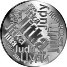 Česká jména - Jitka - velká stříbrná medaile 1 Oz