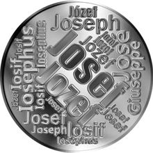 Česká jména - Josef - velká stříbrná medaile 1 Oz