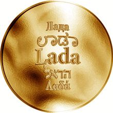 Česká jména - Lada - zlatá medaile