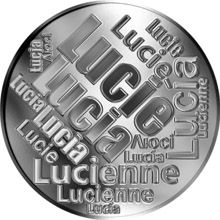 Česká jména - Lucie - velká stříbrná medaile 1 Oz