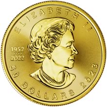 Otevřete Maple Leaf 1 Oz - Investiční zlatá mince