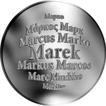 Česká jména - Marek - stříbrná medaile