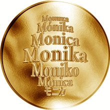 Česká jména - Monika - zlatá medaile