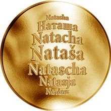 Česká jména - Nataša - zlatá medaile