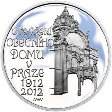 Otevřete 200 Kč Postaven Obecní dům v Praze b.k.
