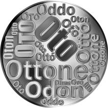 Česká jména - Oto - velká stříbrná medaile 1 Oz