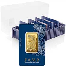 Otevřete Pamp 1 Oz - Investiční zlatý slitek - Set 10ks slitků