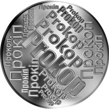 Česká jména - Prokop - velká stříbrná medaile 1 Oz