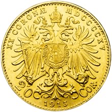 Otevřete 20 Korun - Investiční zlatá mince