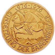 Otevřete Babenberger 1976 - Investiční zlatá mince