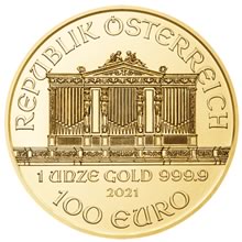 Otevřete Wiener Philharmoniker  1 Oz - Investiční zlatá mince