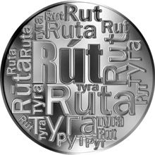 Česká jména - Rut - velká stříbrná medaile 1 Oz