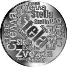Česká jména - Stela - velká stříbrná medaile 1 Oz