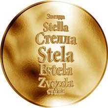Česká jména - Stela - zlatá medaile