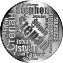 Česká jména - Štěpán - velká stříbrná medaile 1 Oz