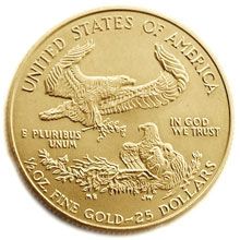 Náhled - 1/2 OZ American Eagle Gold - Investiční zlatá mince