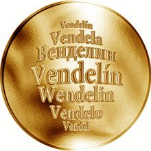 Česká jména - Vendelín - zlatá medaile