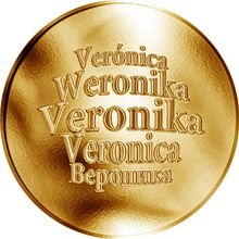 Česká jména - Veronika - zlatá medaile