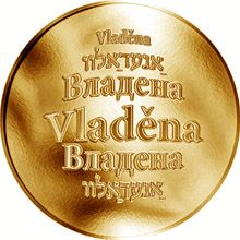 Česká jména - Vladěna - zlatá medaile