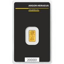 Otevřete Argor Heraeus SA 1 gram - Investiční zlatý slitek
