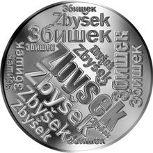 Česká jména - Zbyšek - velká stříbrná medaile 1 Oz