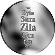 Česká jména - Zita - stříbrná medaile