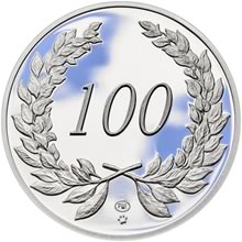 Medaile k životnímu výročí 100 let - 1 Oz stříbro Proof