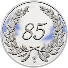 Medaile k životnímu výročí 85 let - 1 Oz stříbro Proof