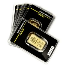 Otevřete Argor Heraeus SA 10 gramů - Investiční zlatý slitek - Set 10ks slitků