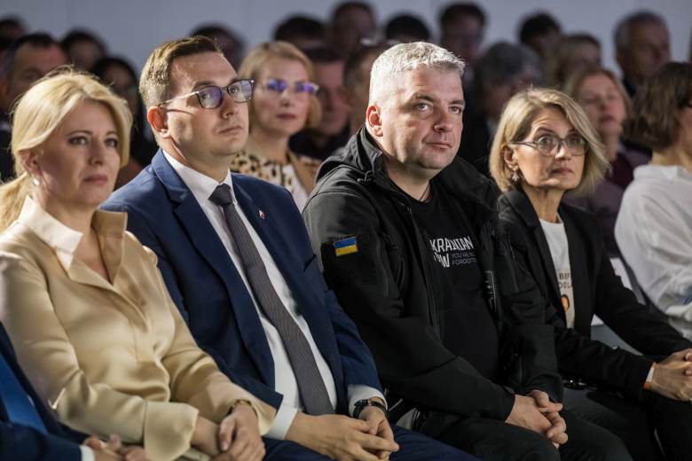 Laureát Ceny Václava Havla Butkevyč v Praze hovořil o ruském zajetí