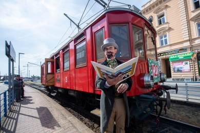 Historická Elinka na železnici připomněla 120 let tratě Tábor - Bechyně