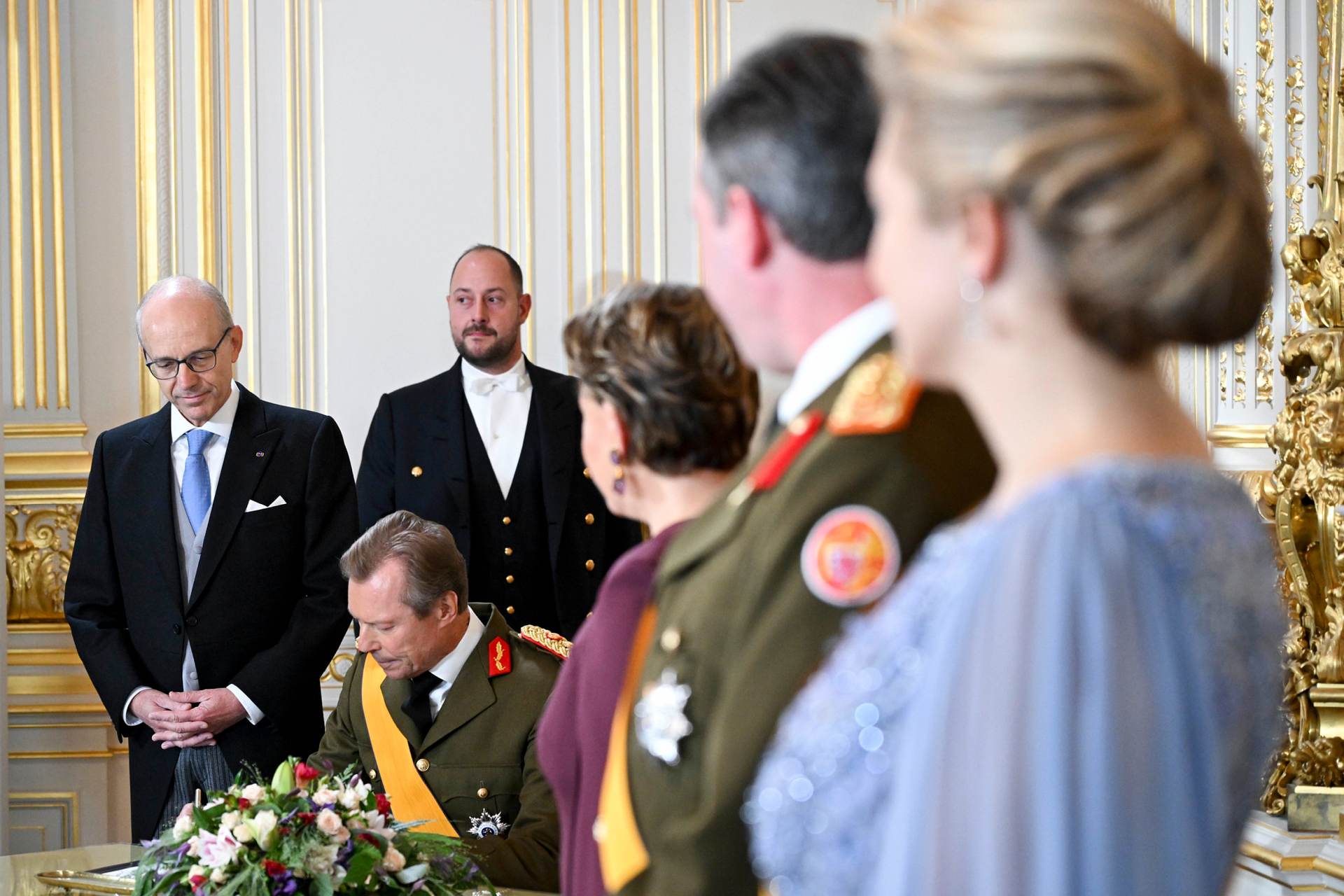 Nový lucemburský velkovévoda Guillaume po otcově abdikaci nastoupil na trůn