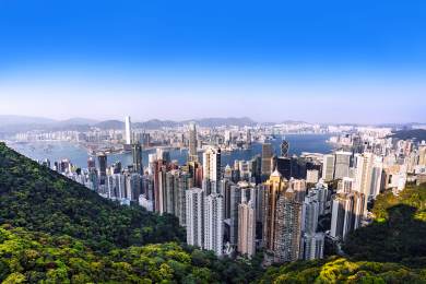 Téměř tři čtvrtiny úvěrů HSBC na komerční nemovitosti v Hongkongu jsou rizikové